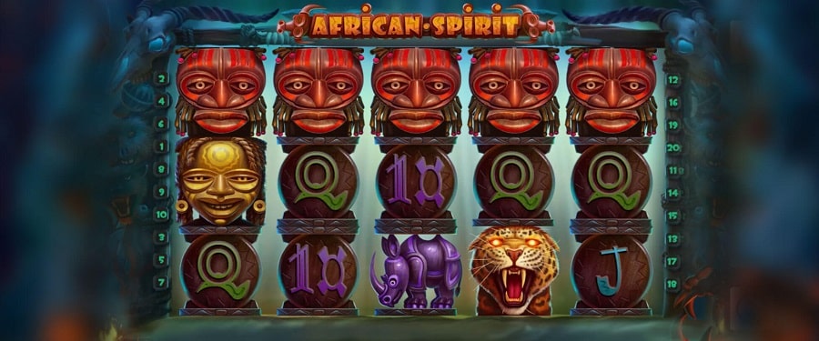 Espírito Africano Slot Machine 