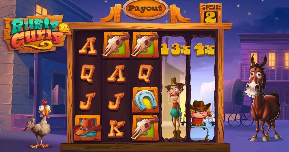 Funny Rusty & Curly slot machine