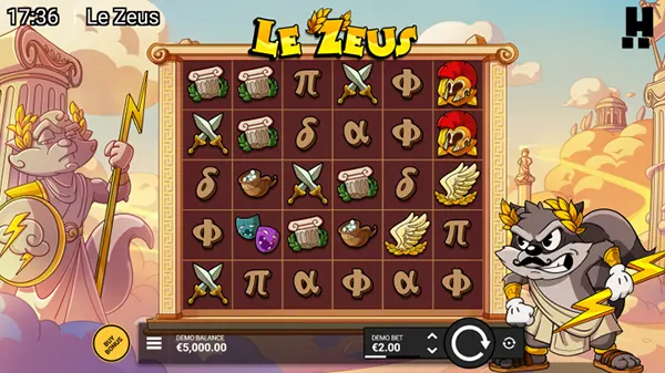 Zeus bliksem feature